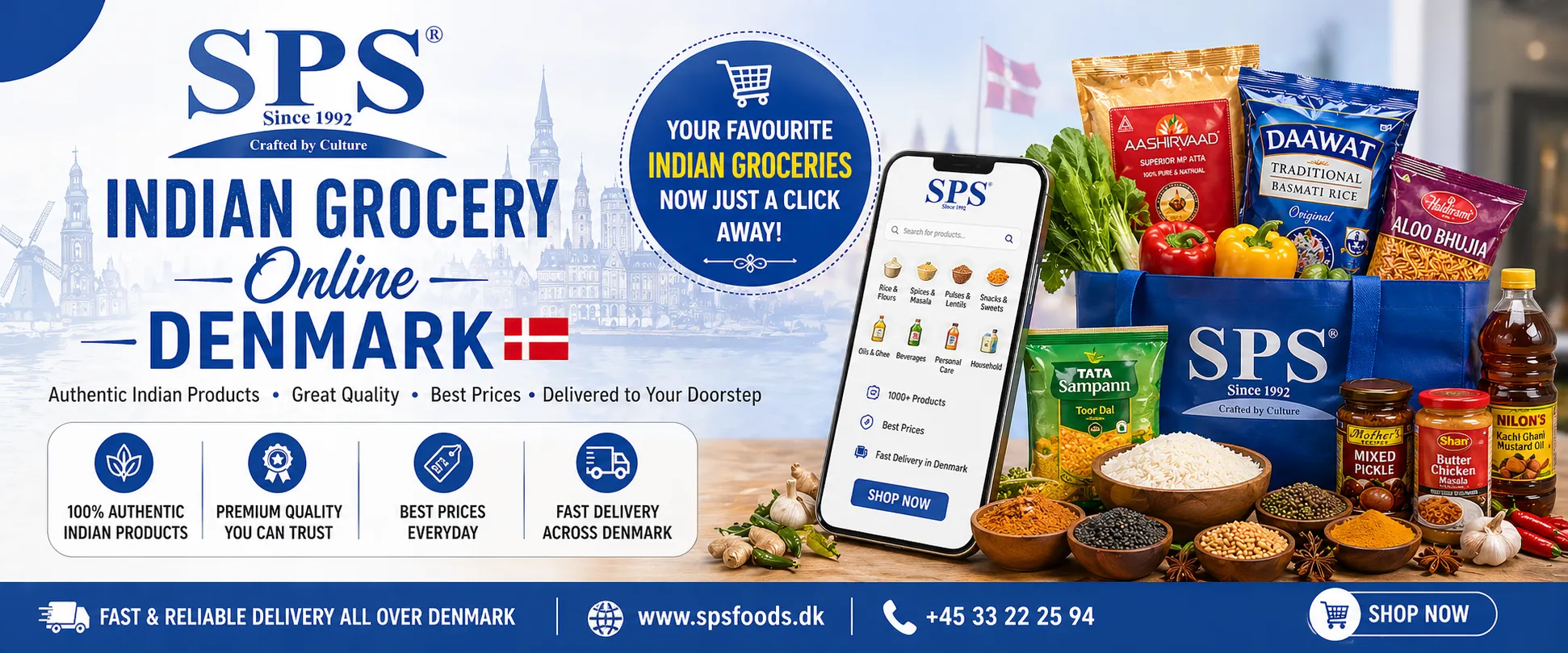Which Indian Grocery Online Stores in Denmark Deliver the Best Value?