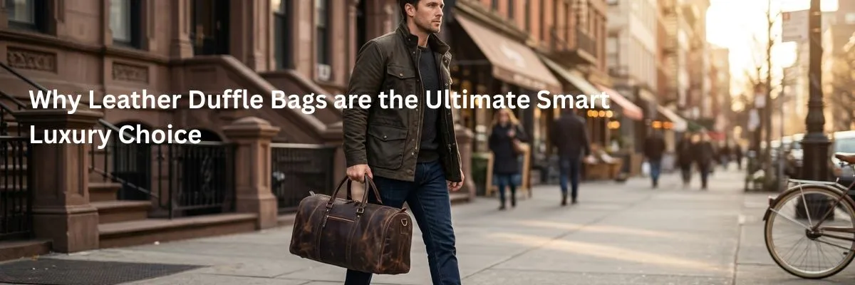 Why Leather Duffle Bags are the Ultimate Smart Luxury Choice