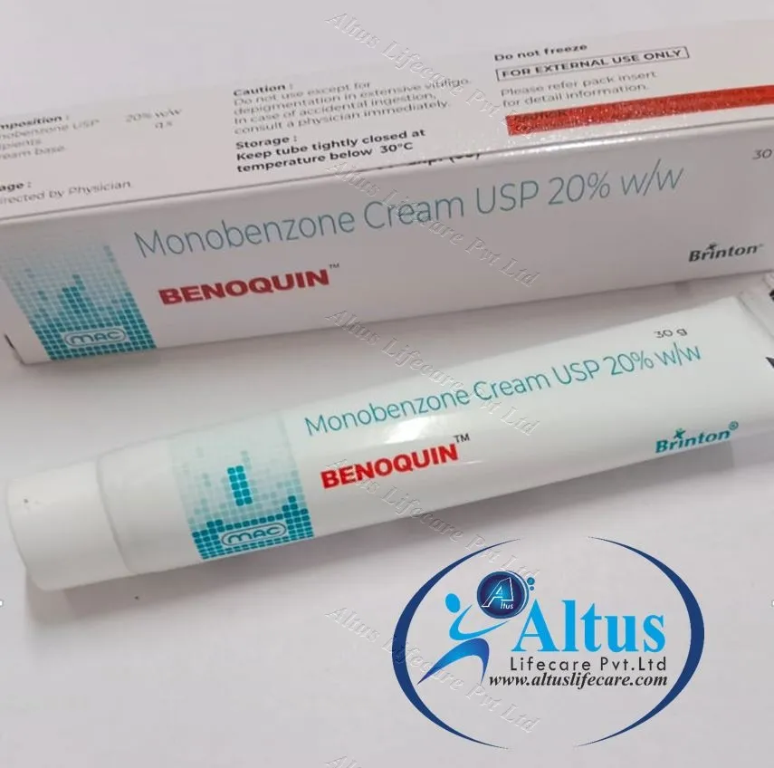 Uniqueen 20 Cream Monobenzone for Vitiligo Treatment