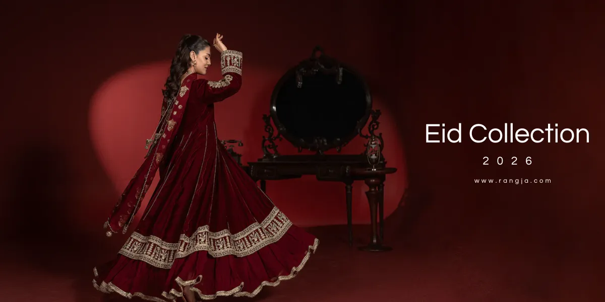 Latest Pakistani Eid Dresses at Rang Jah – Shop Festive Wear for Women