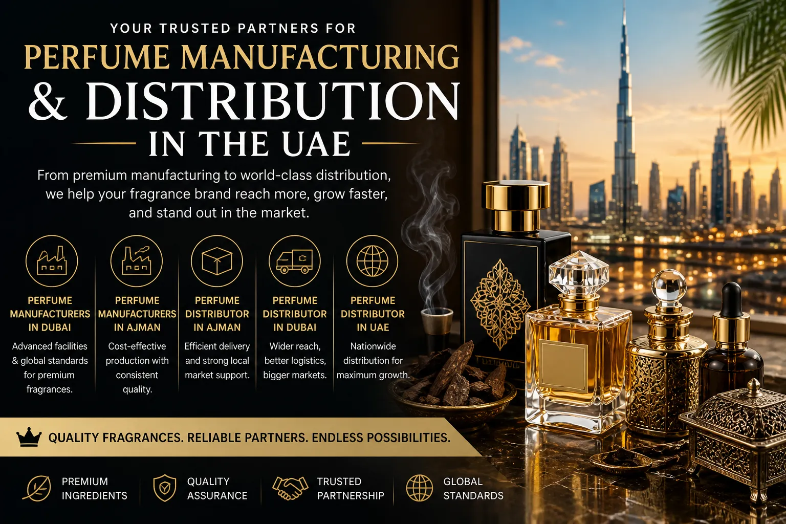 Looking for the Right Perfume Manufacturer and Distributor in the UAE?