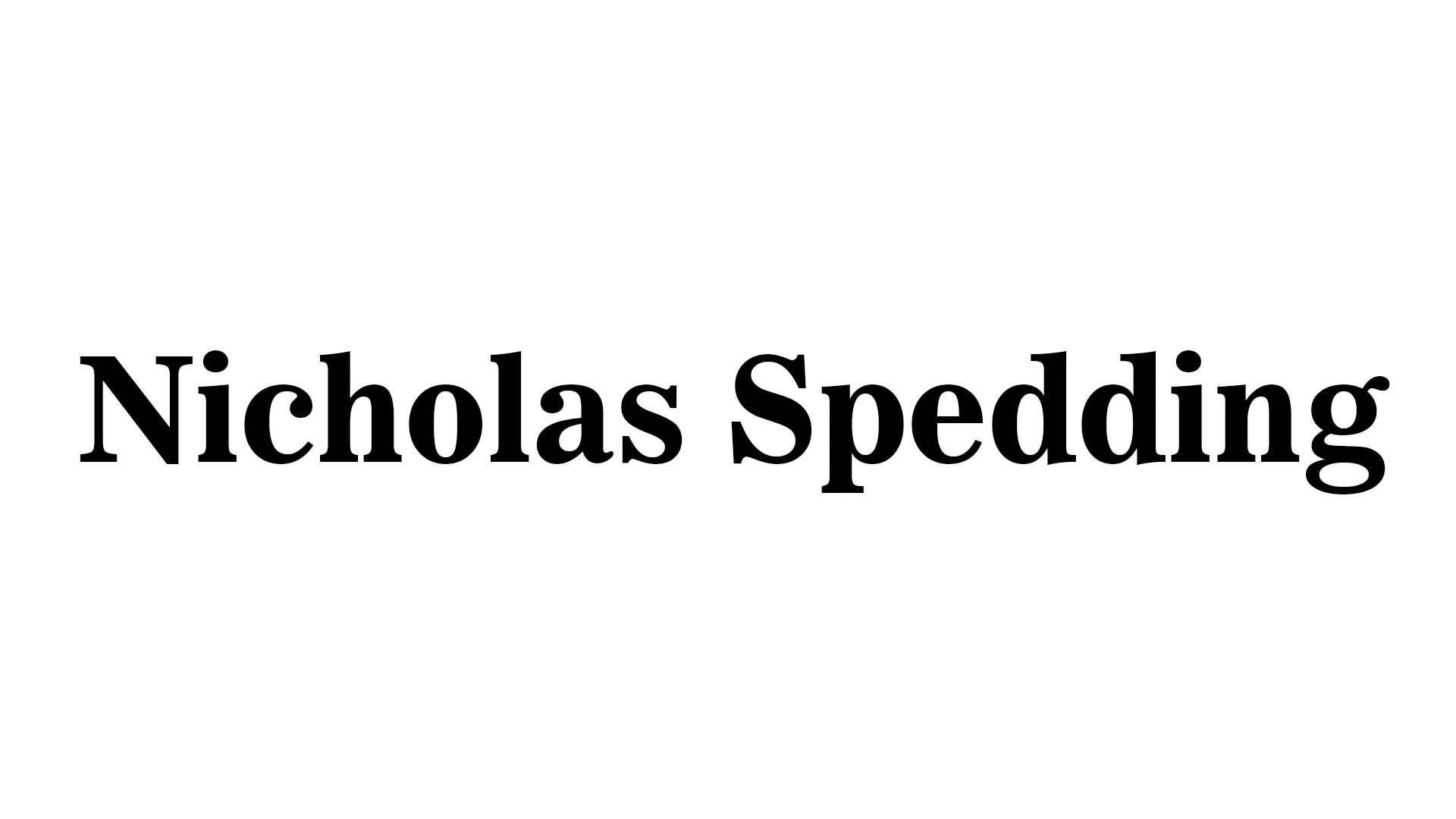 Nicholas Spedding: Developing Resilience and Learning Through Experience