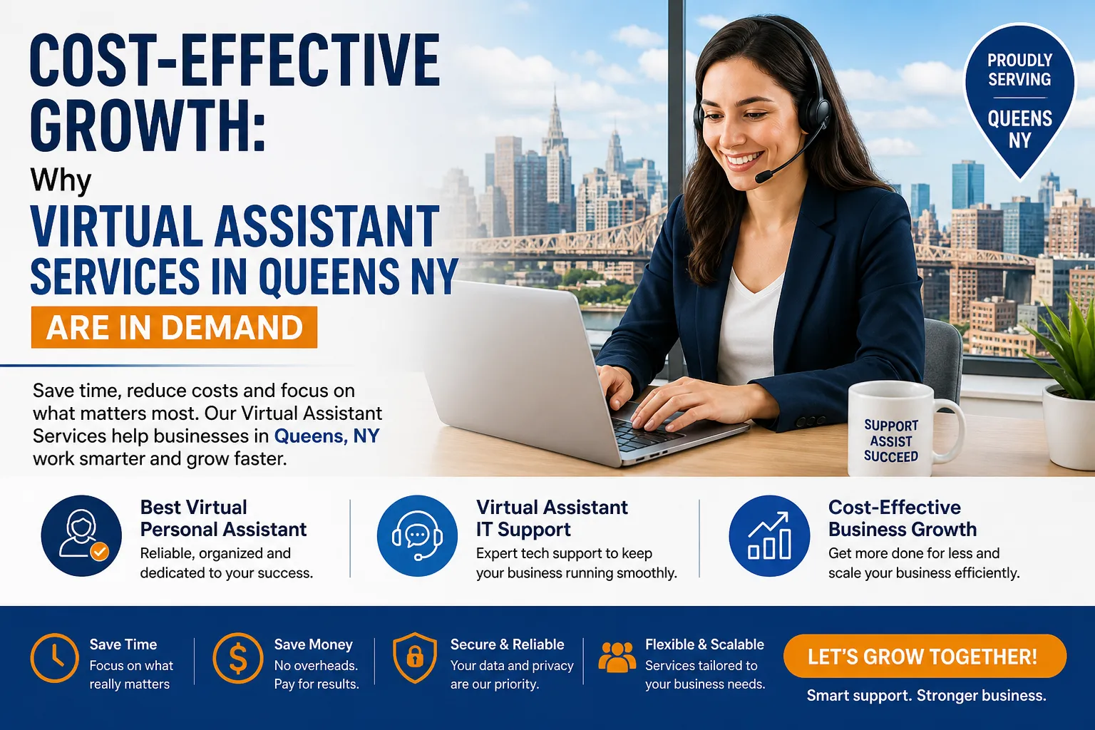 Cost-Effective Growth: Why Virtual Assistant Services in Queens NY Are in Demand