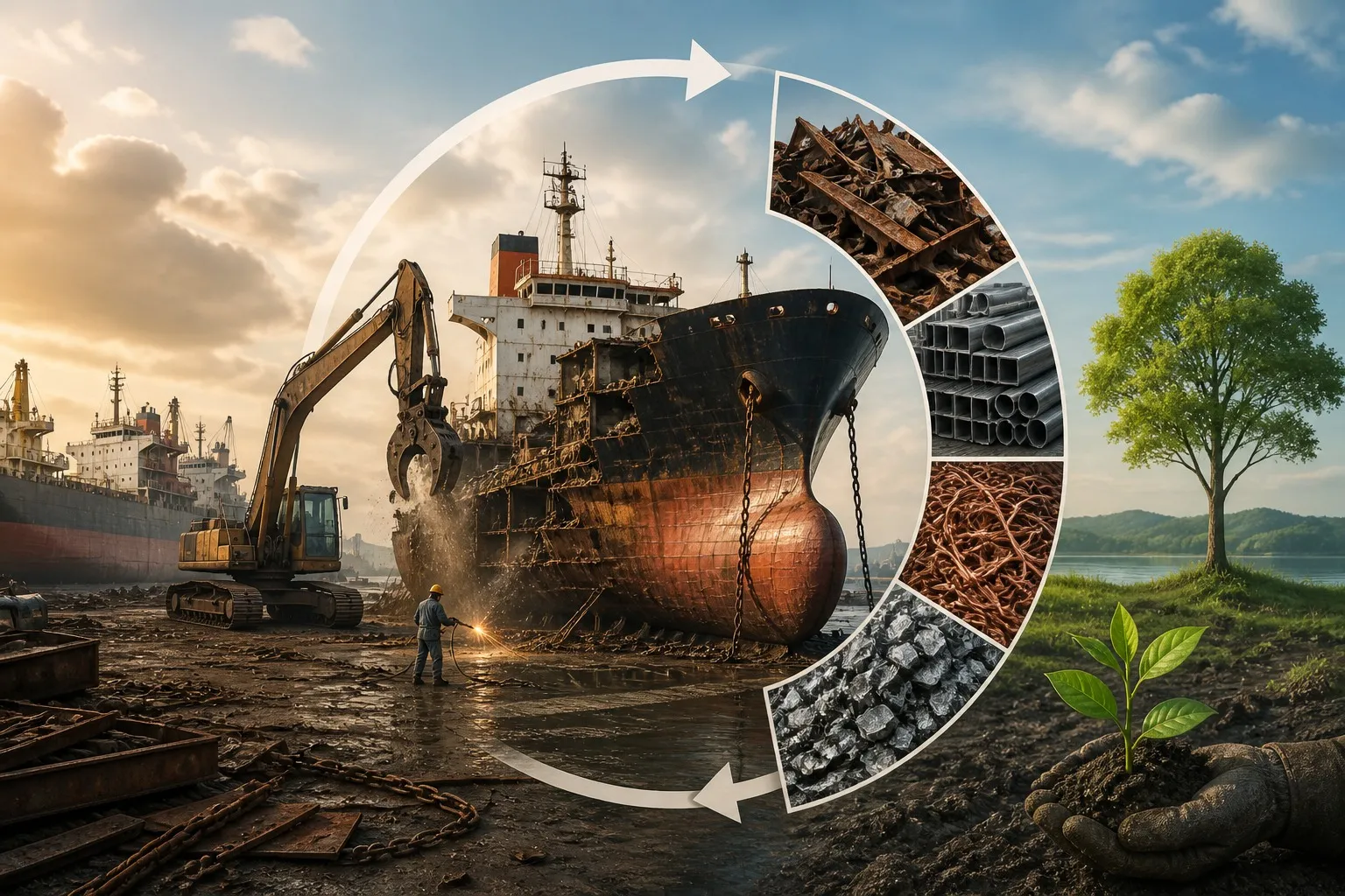 Ship Recycling Process: What Really Happens When a Ship Reaches the End