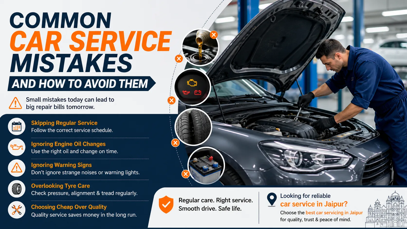 Common Car Service Mistakes and How to Avoid Them