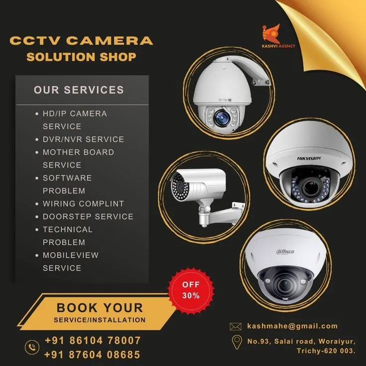 फ्री साइट विजिट के साथ एक्सपर्ट CCTV कैमरा सर्विस Near Me