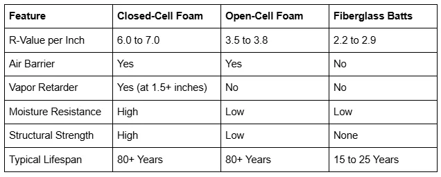 Best Closed-Cell Spray Foam Insulation Contractor for High-Performance Building Insulation