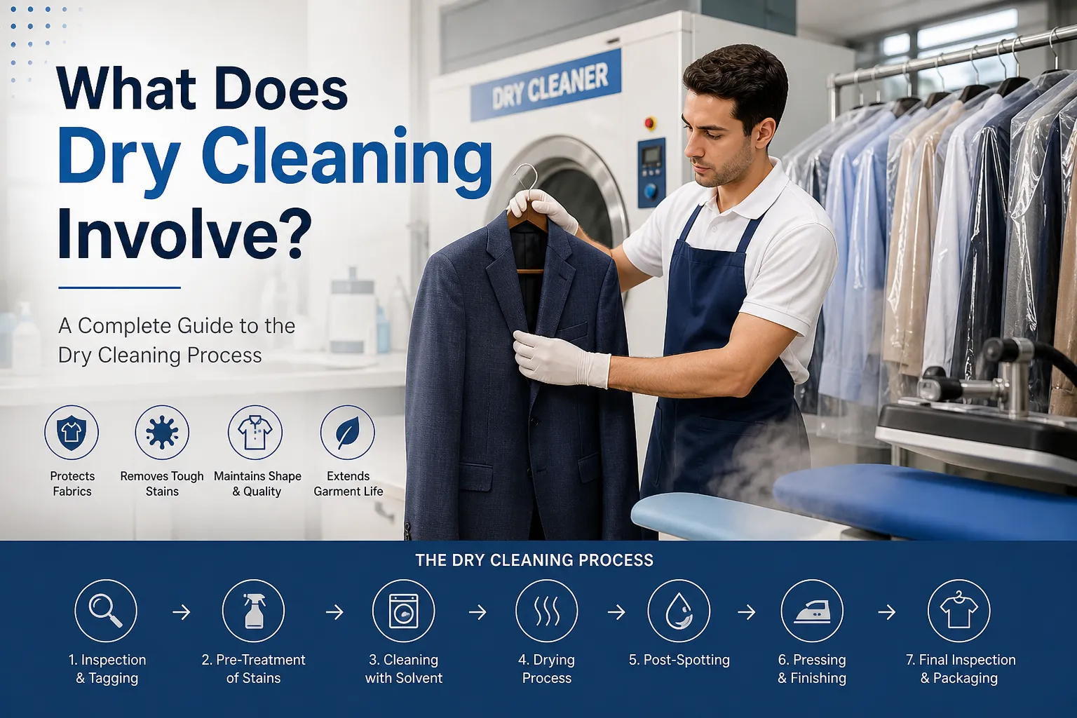 What Does Dry Cleaning Involve? A Complete Beginner’s Guide