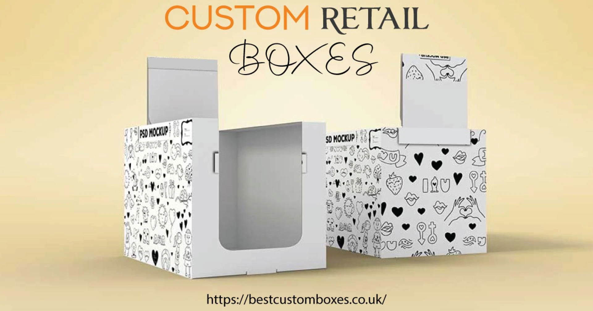 How does custom boxes wholesale market your product?