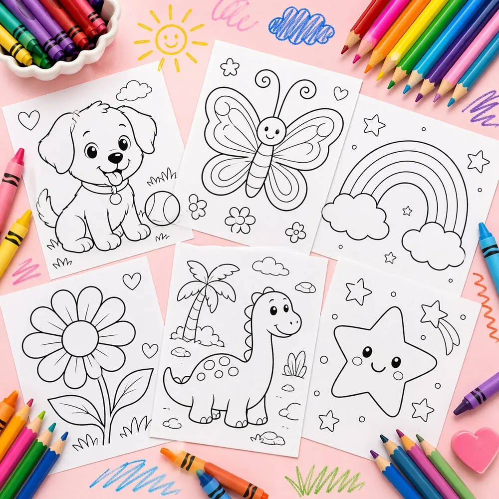 Coloring Pages Creative: Free Printable PDFs for Everyone