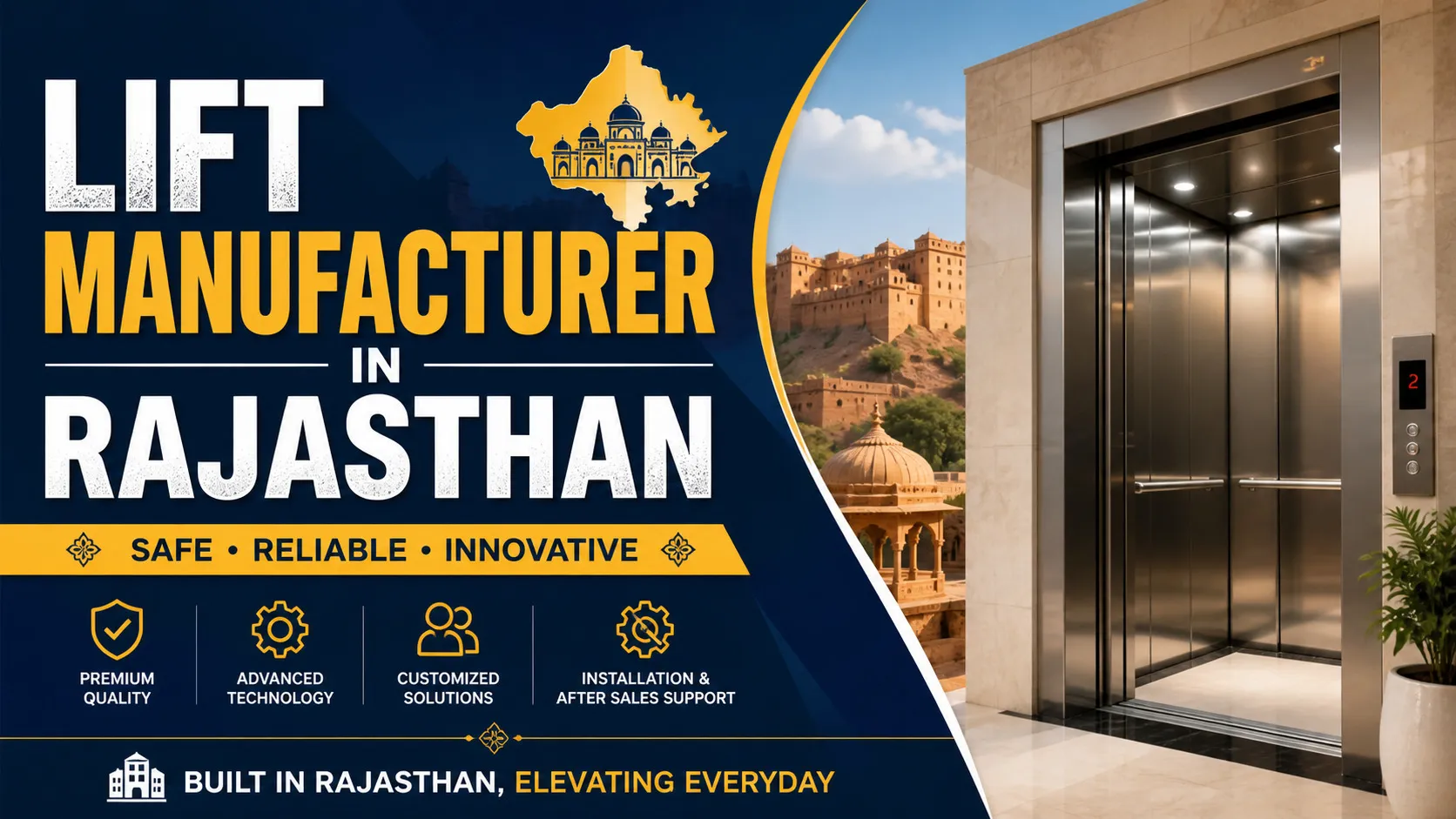 Leading Lift Manufacturer in Rajasthan for Quality Elevators
