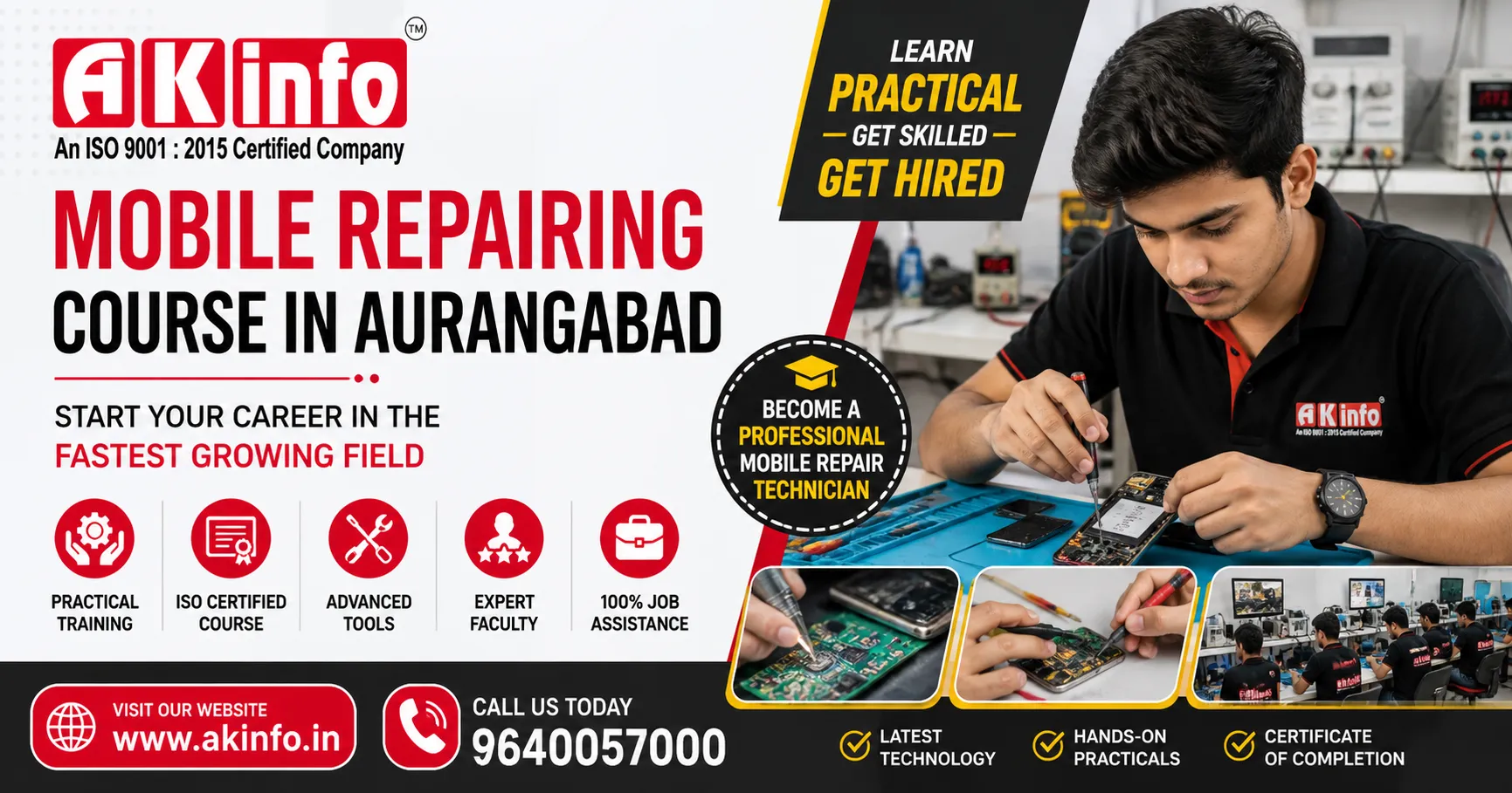Why Mobile Repairing Course in Aurangabad Is Popular Career Option