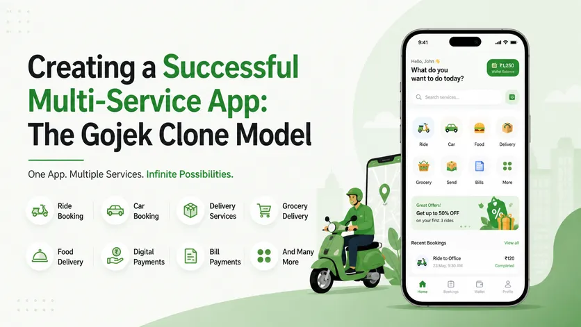 Creating a Successful Multi-Service App: The Gojek Clone Model