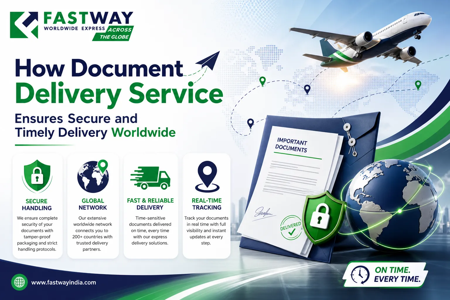 How Document Delivery Service Ensures Secure and Timely Delivery Worldwide