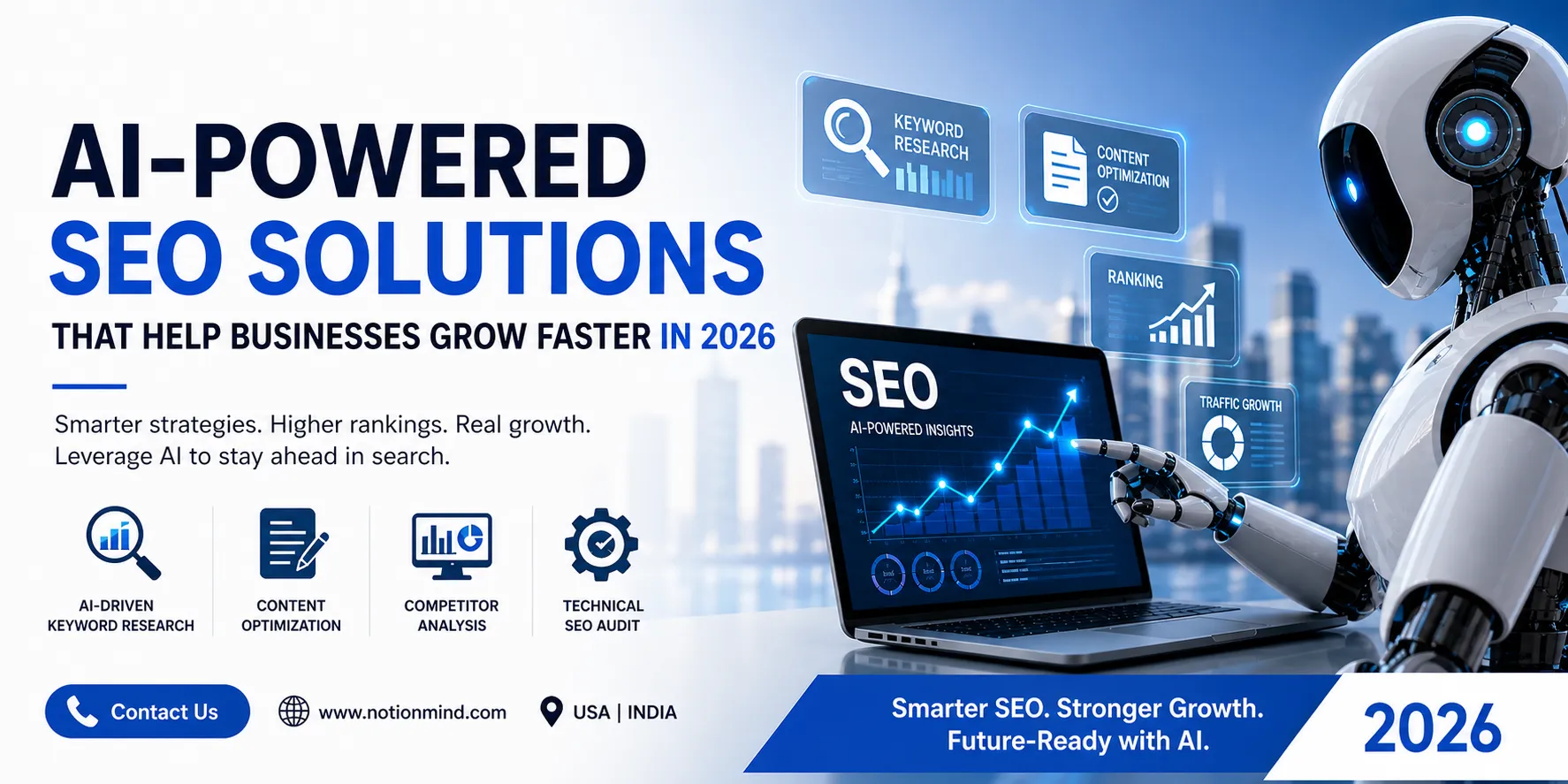 AI-Powered SEO Solutions That Help Businesses Grow Faster in 2026