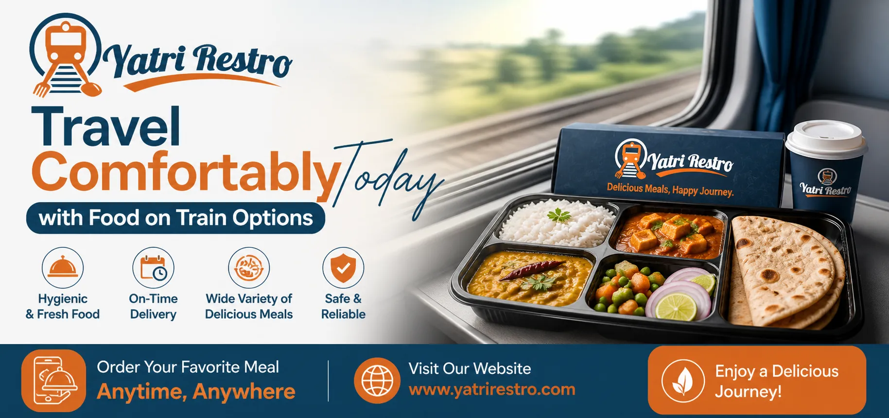 Travel Comfortably Today with Food on Train Options