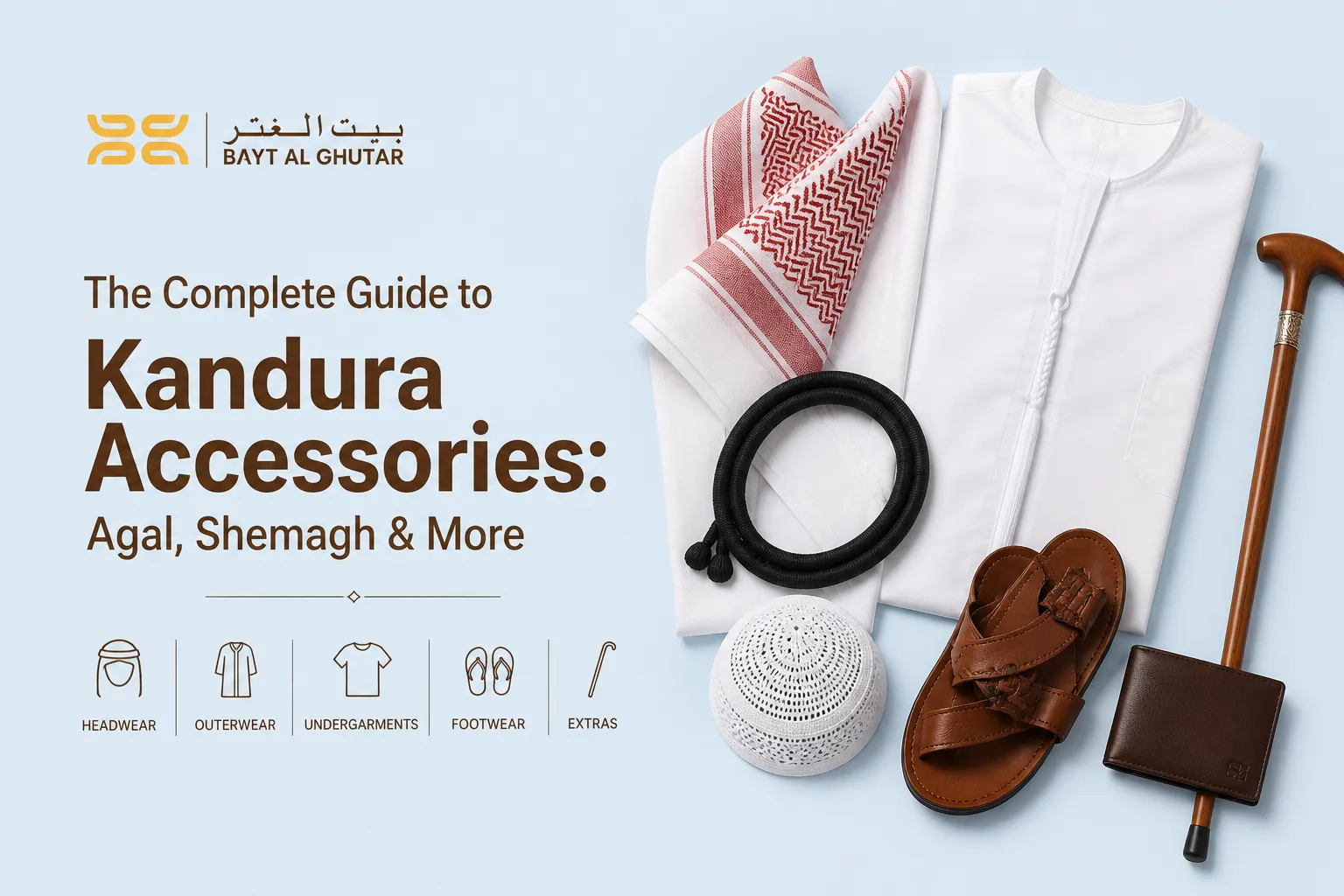 The Complete Guide to Kandura Accessories: Agal, Shemagh & More