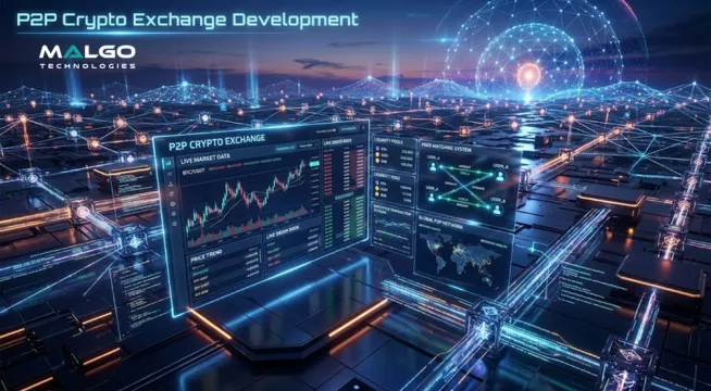 P2P Crypto Exchange Development Services for Businesses Looking to Launch a Crypto Trading Platform