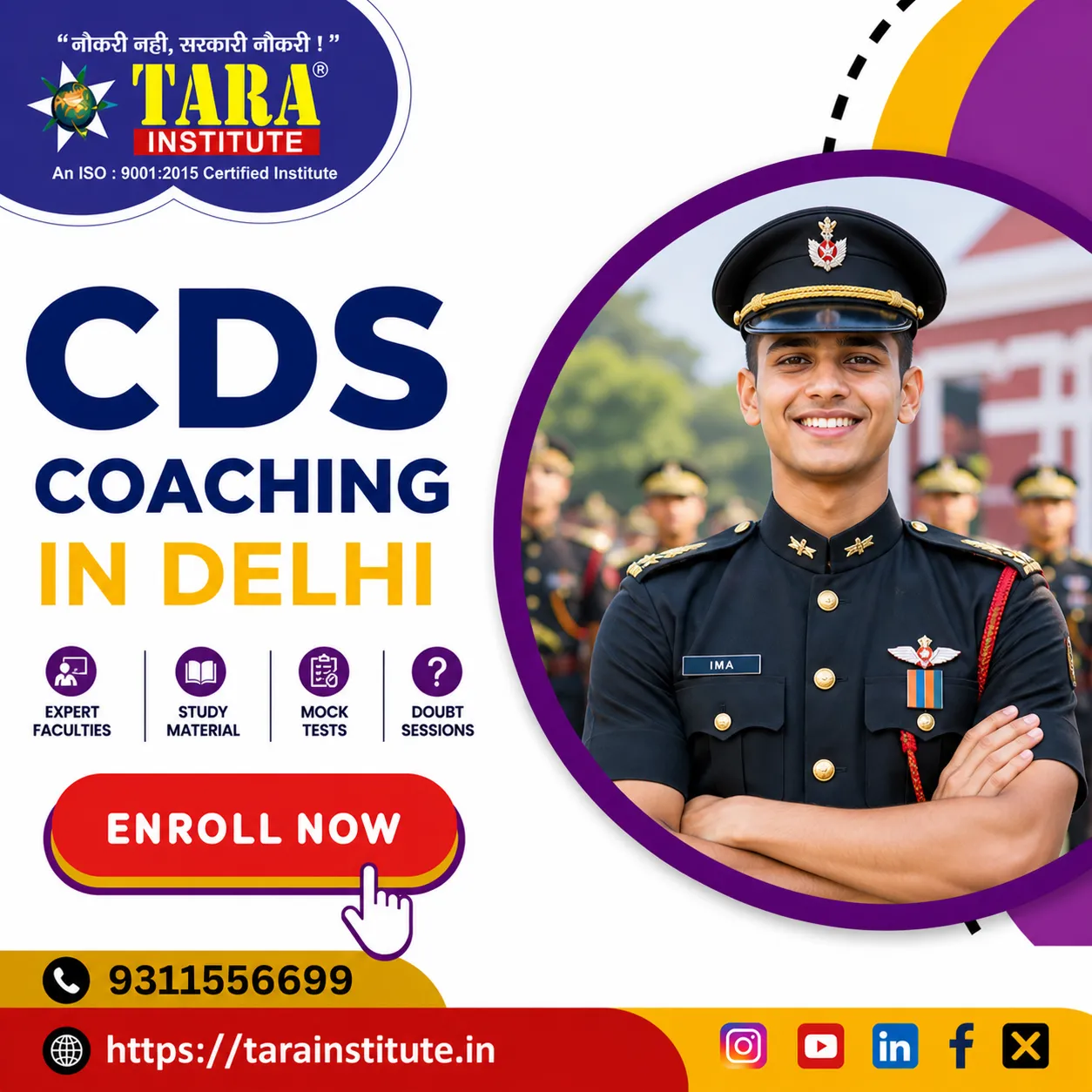 CDS Coaching in Delhi – Expert Faculty & High Success Rate