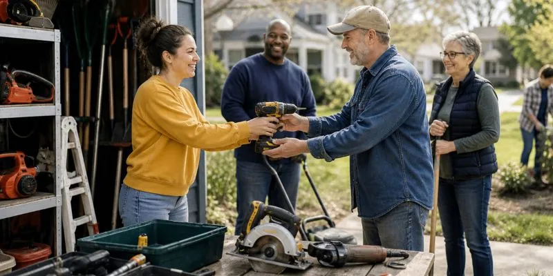 How Can Local Communities Benefit From Shared Equipment Access?