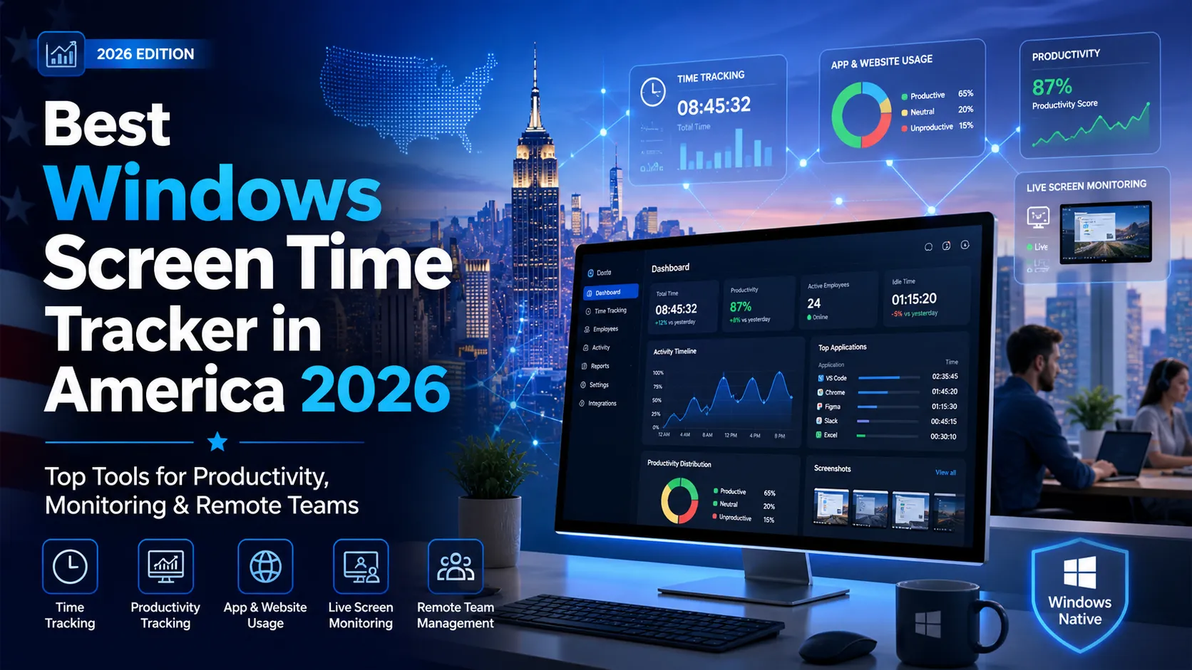 Best Windows Screen Time Tracker in America 2026