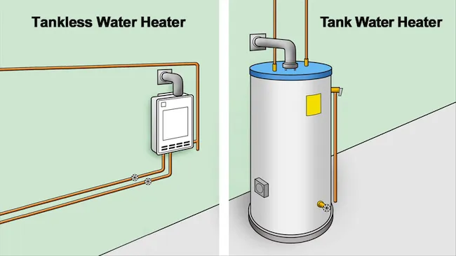 Tank vs Tankless Water Heaters in Camas, WA: Which One Is Better for Your Home