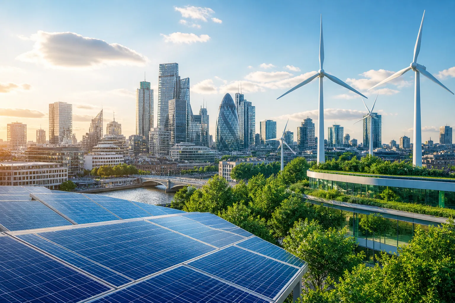 Future Growth with Renewable Energy Innovation in London Today