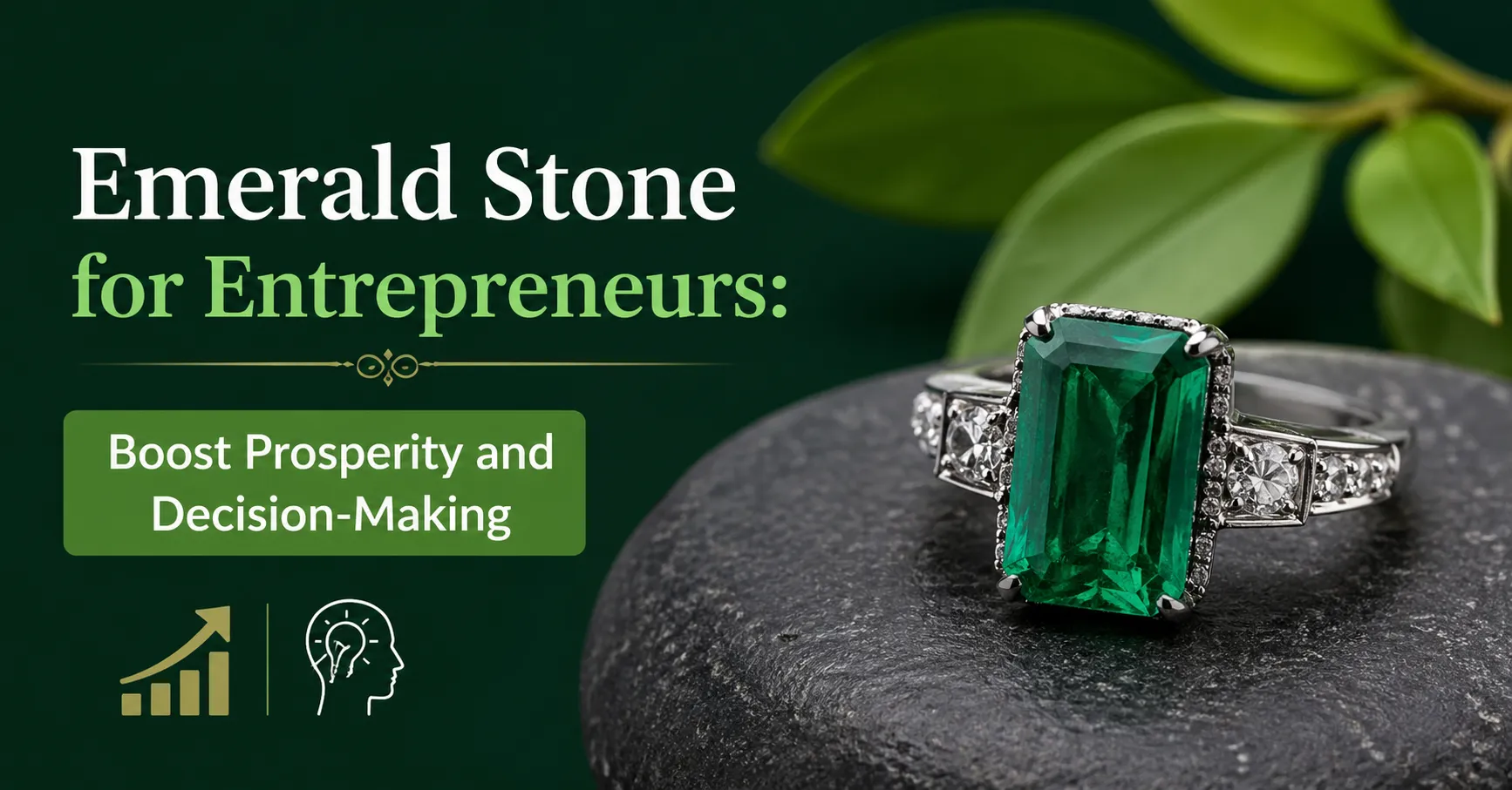 Emerald Stone for Entrepreneurs: Boost Prosperity and Decision-Making