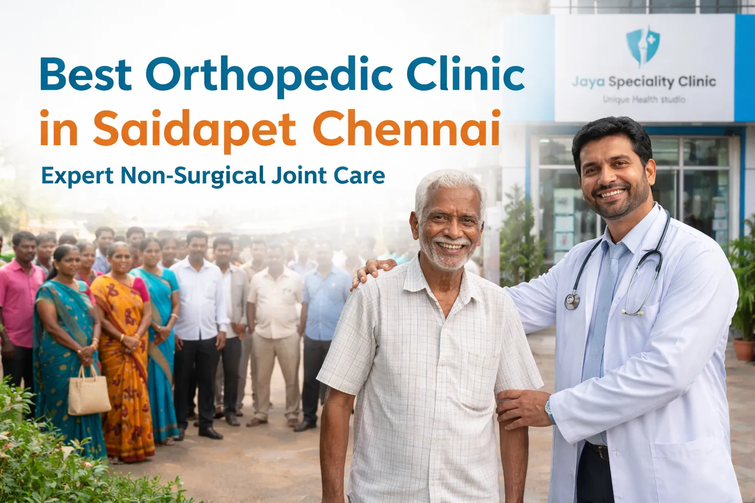 Best Ortho Doctor Near Me in Chennai | Jaya Speciality Clinic