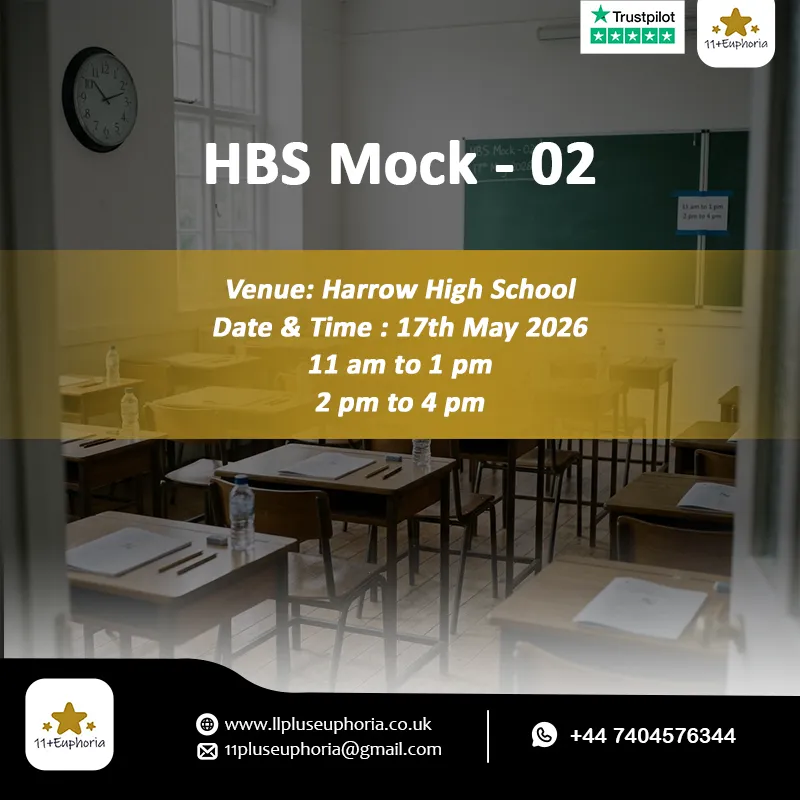11+ Mock Test Practice for Grammar School Exam Success