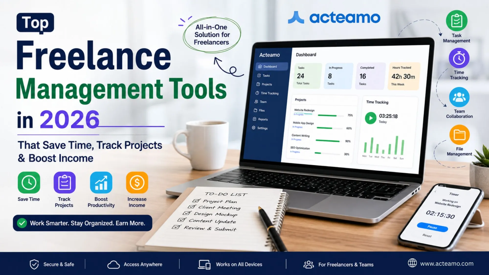 Top Freelance Management Tools in 2026 That Save Time, Track Projects & Boost Income