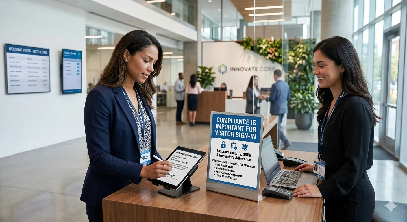 Compliance in 2026: Why Paper Visitor Logs Fail Audits