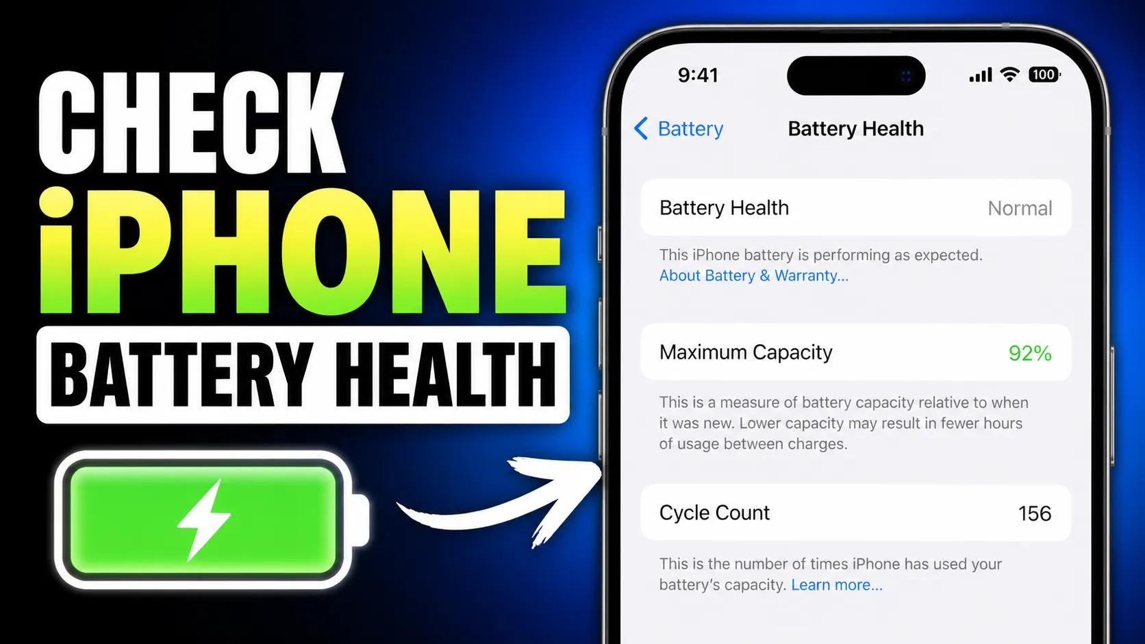 iPhone Battery Health Tips: How to Check and Know Replacement Time