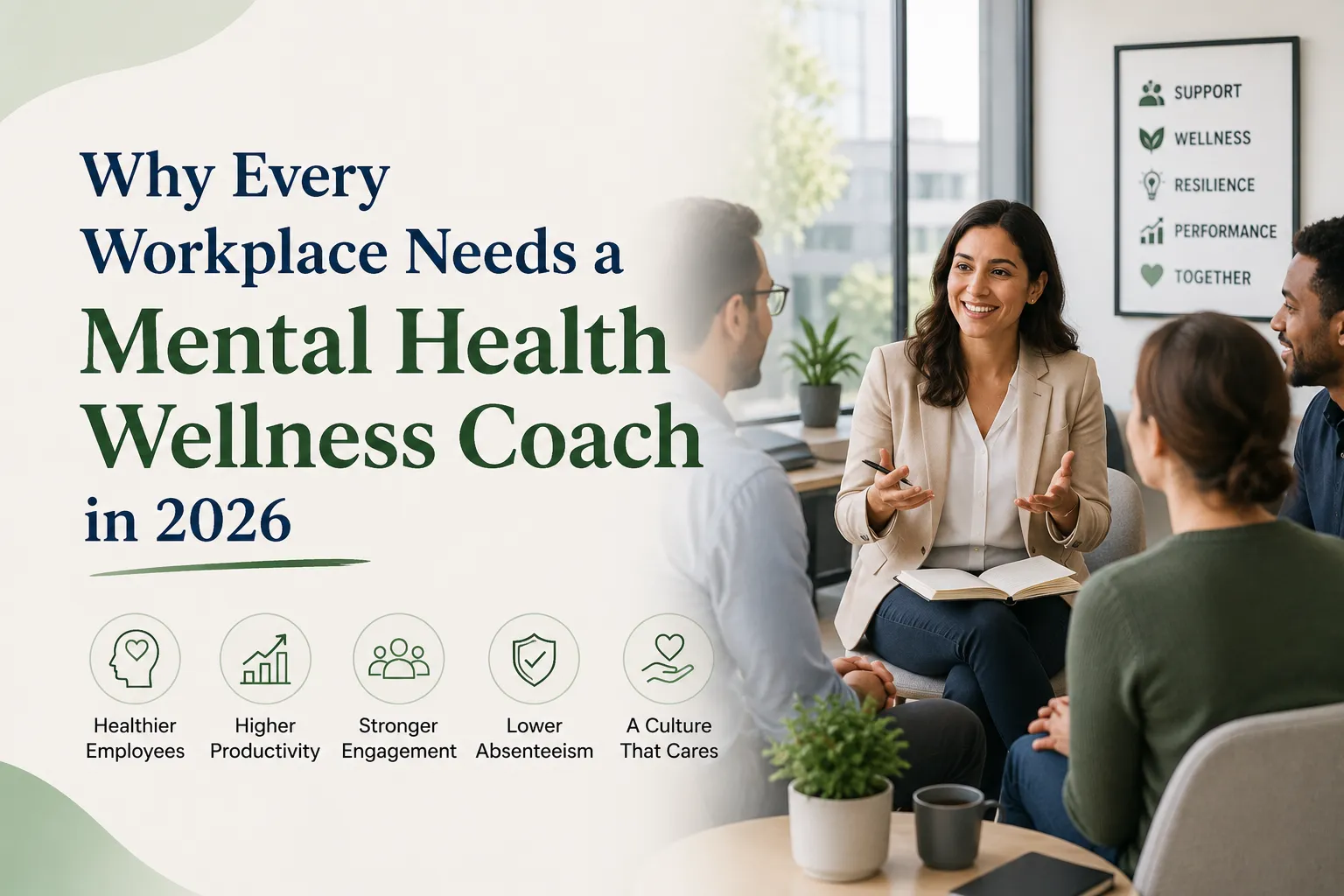 Why Every Workplace Needs a Mental Health Wellness Coach in 2026