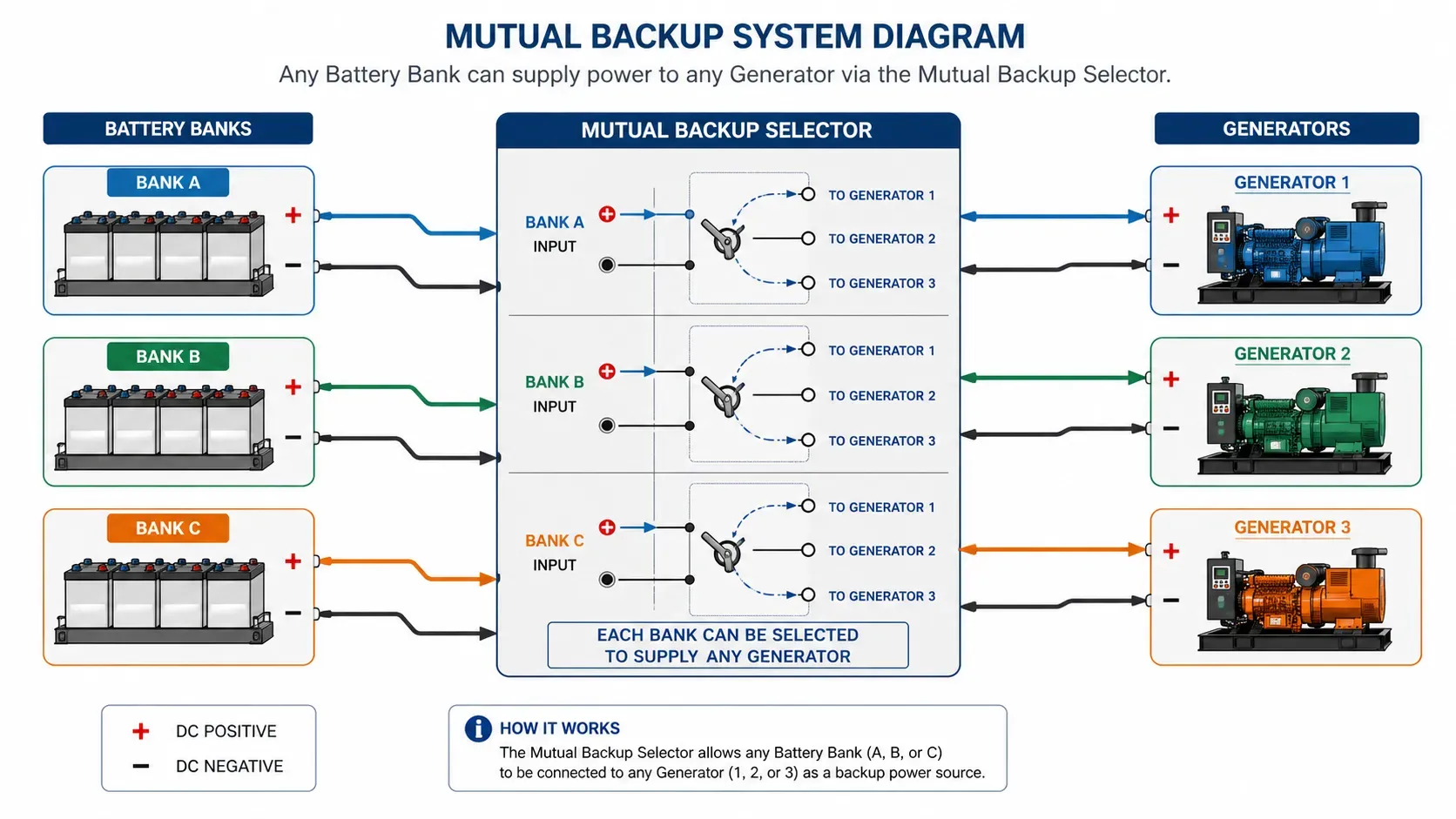 Reliability Through Redundancy: The Case for Interconnecting Generator Starting Batteries
