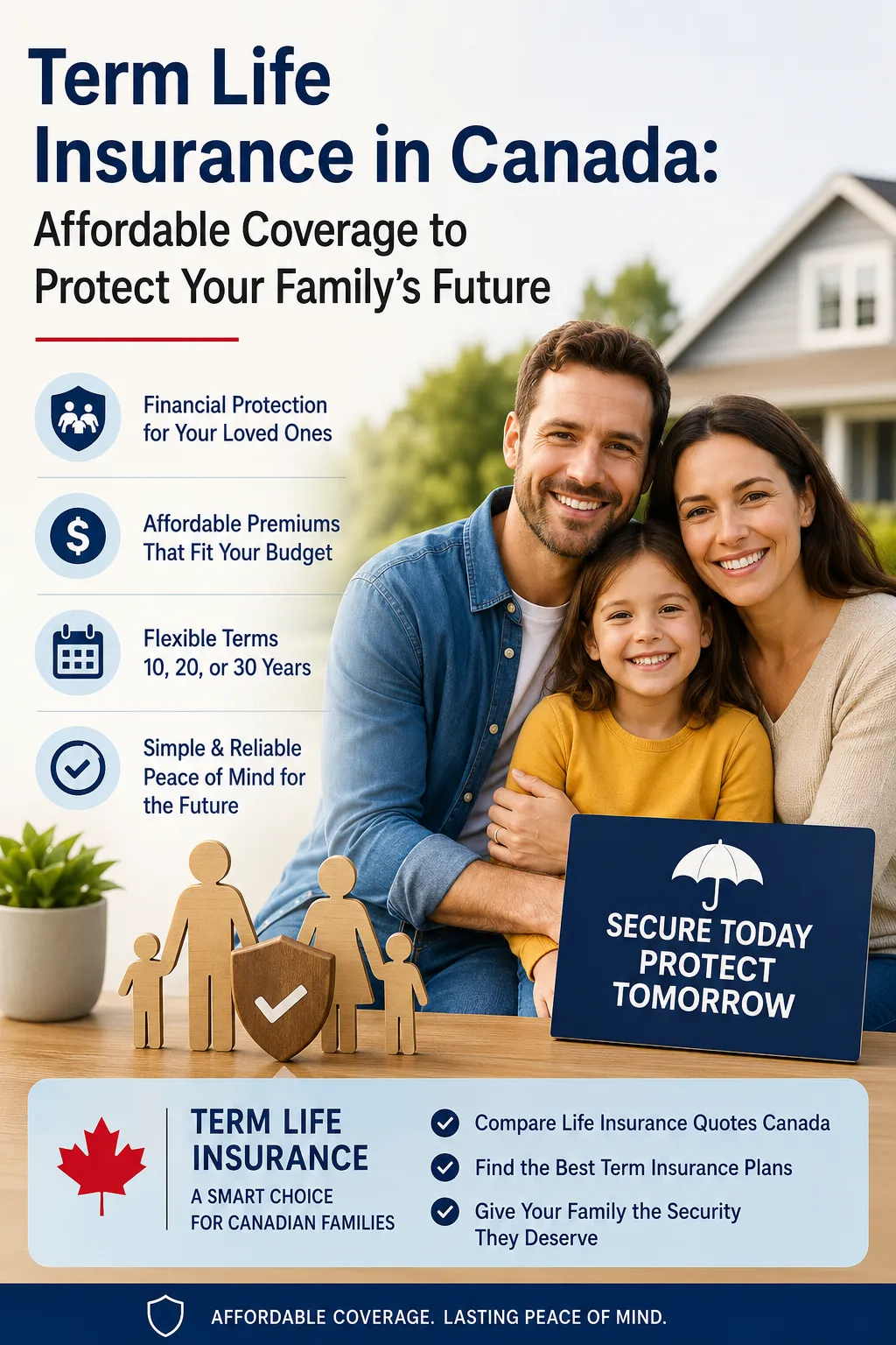 Term Life Insurance in Canada: How It Protects Your Family Financially