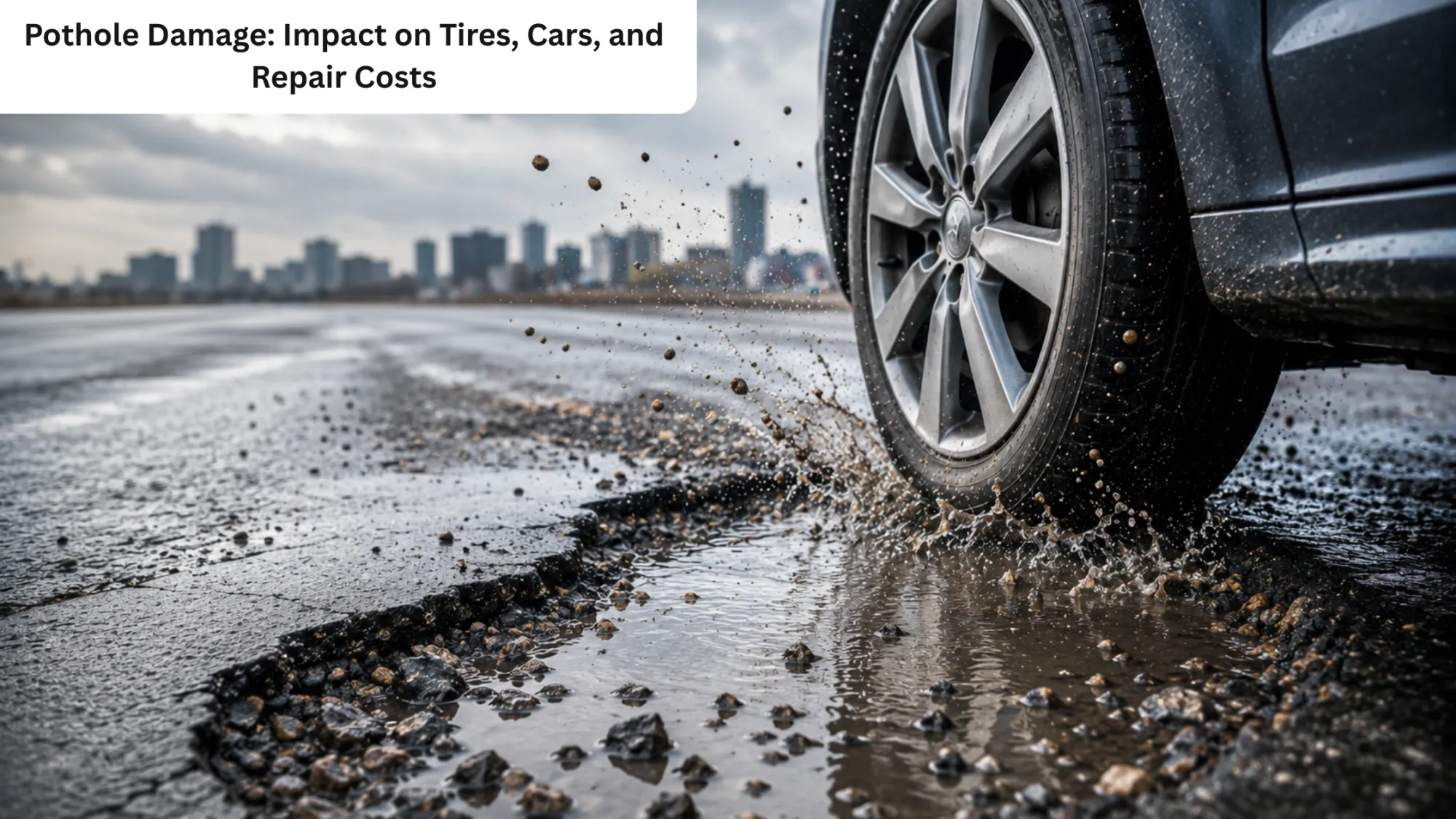 Pothole Damage: Impact on Tires, Cars, and Repair Costs