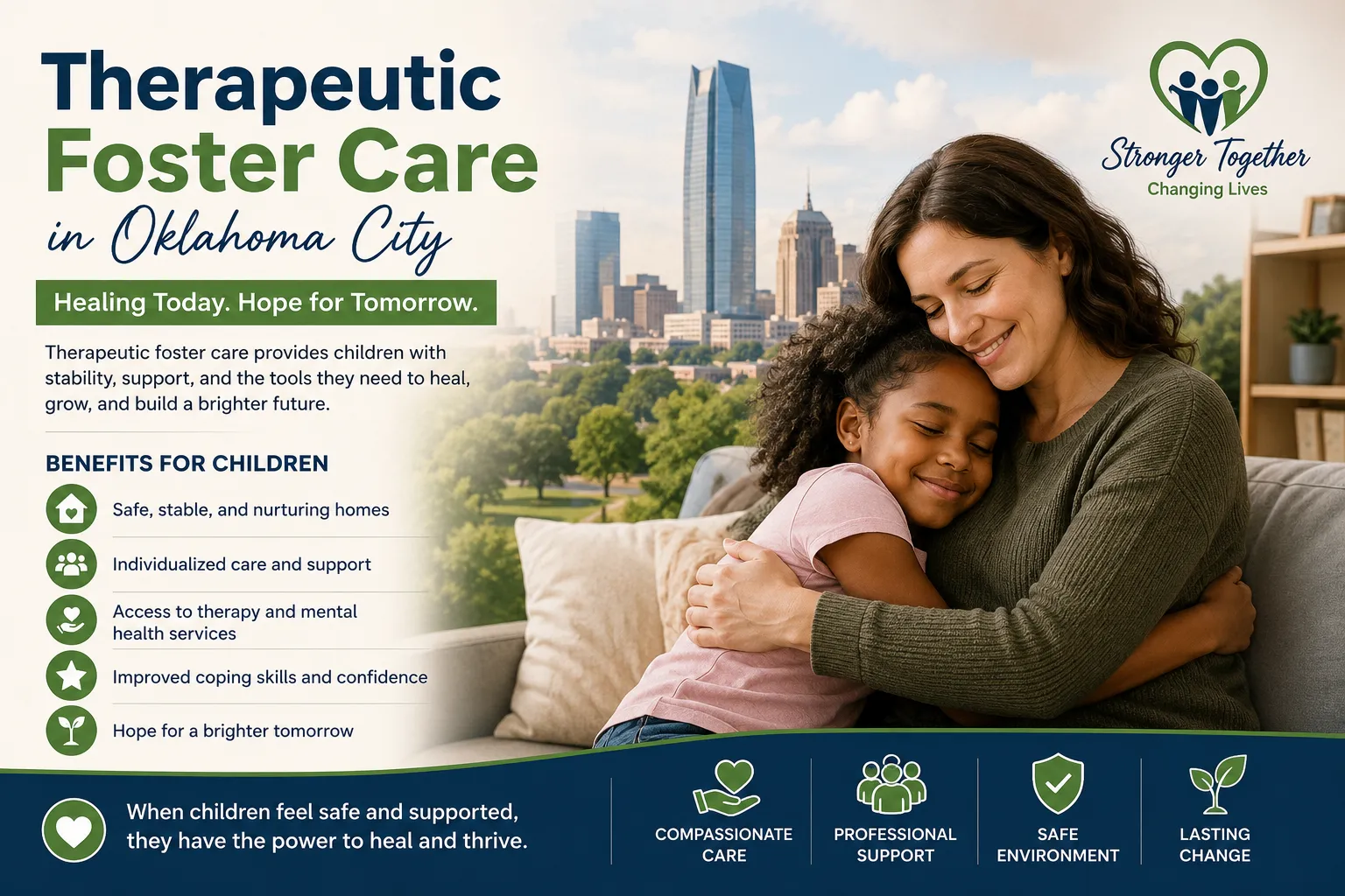 Therapeutic Foster Care in Oklahoma City: Benefits, Process, and Support