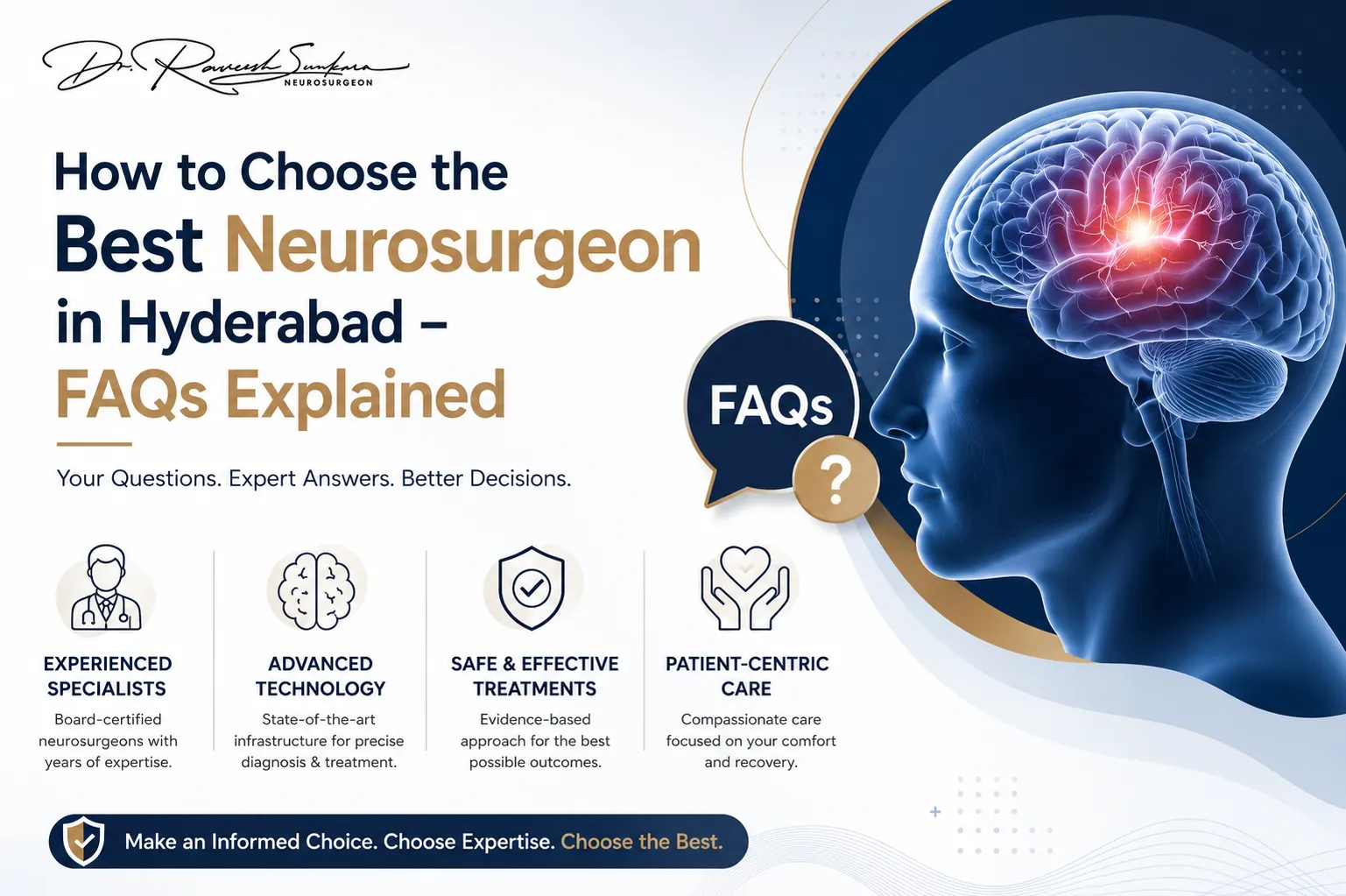 How to Choose the Best Neurosurgeon in Hyderabad – FAQs Explained