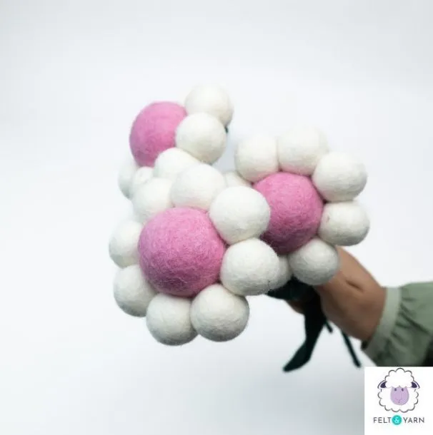 Modern Eco-Friendly Décor Ideas with Trending Felt Flowers and Plants