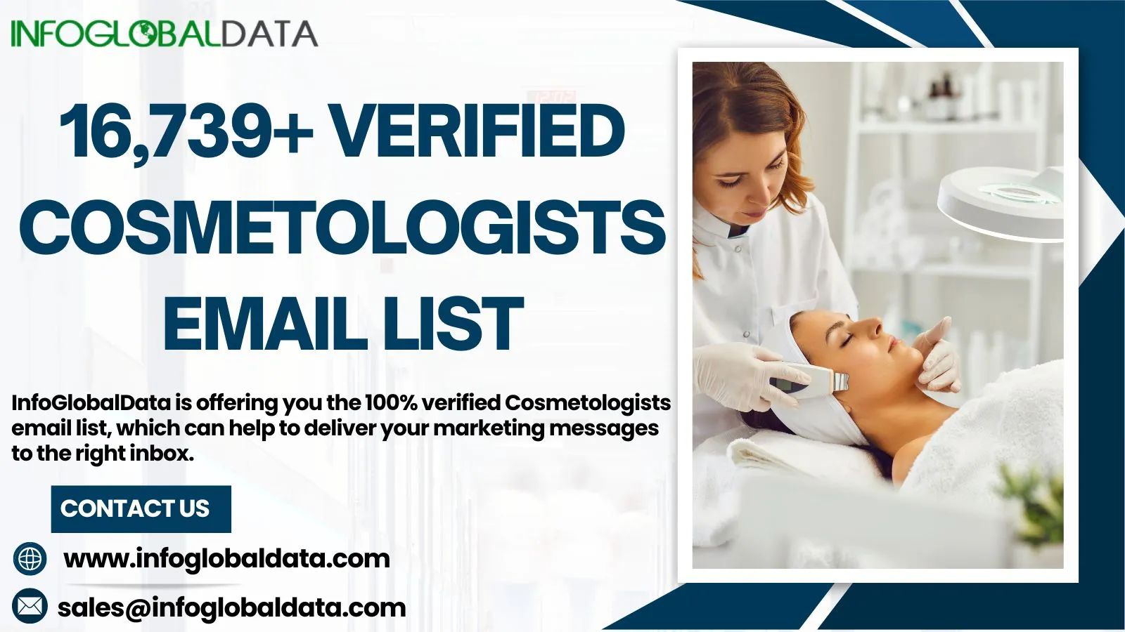 Cosmetologists Email List from InfoGlobalData: Reach Beauty and Skincare Professionals