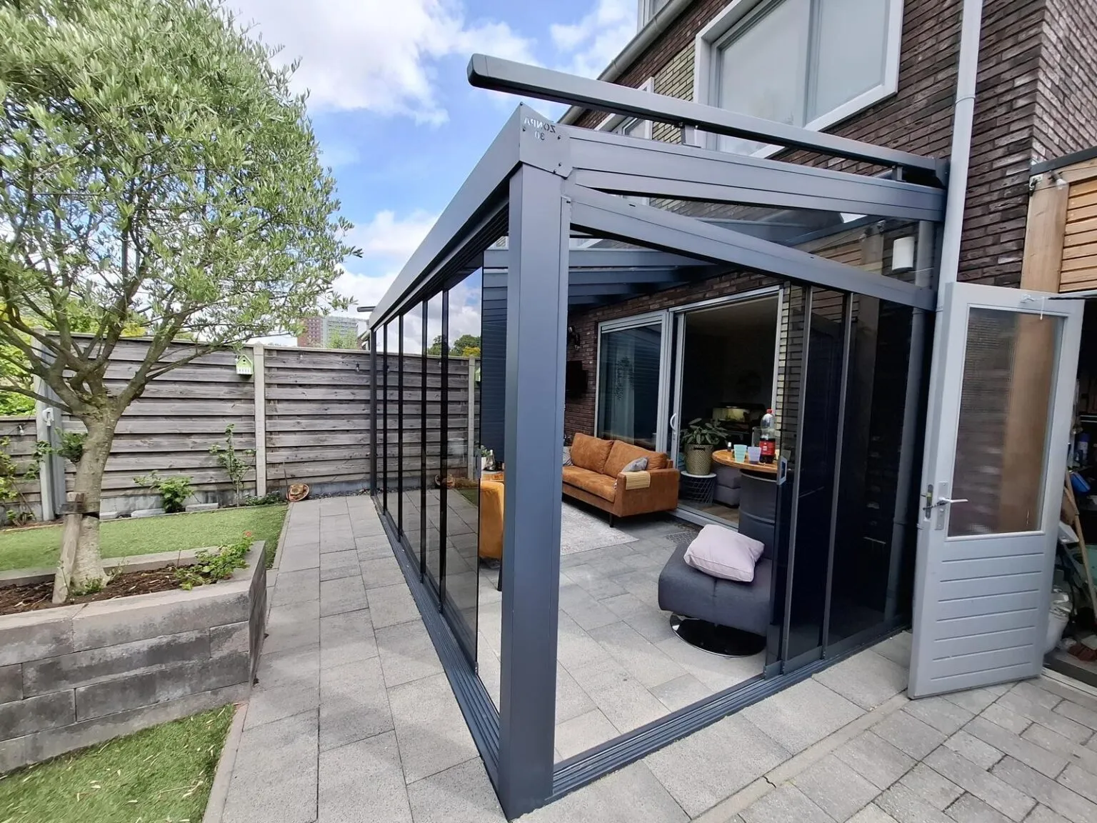 klassieke veranda aluminium voor een ruimte die je echt gaat gebruiken