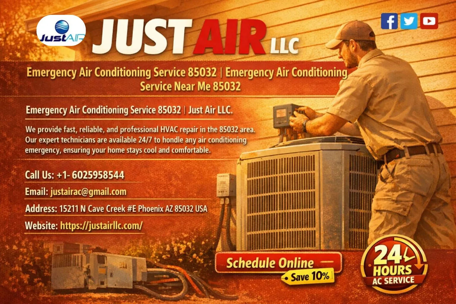 Fast Response 24-Hour Emergency Air Conditioning Service Near Me