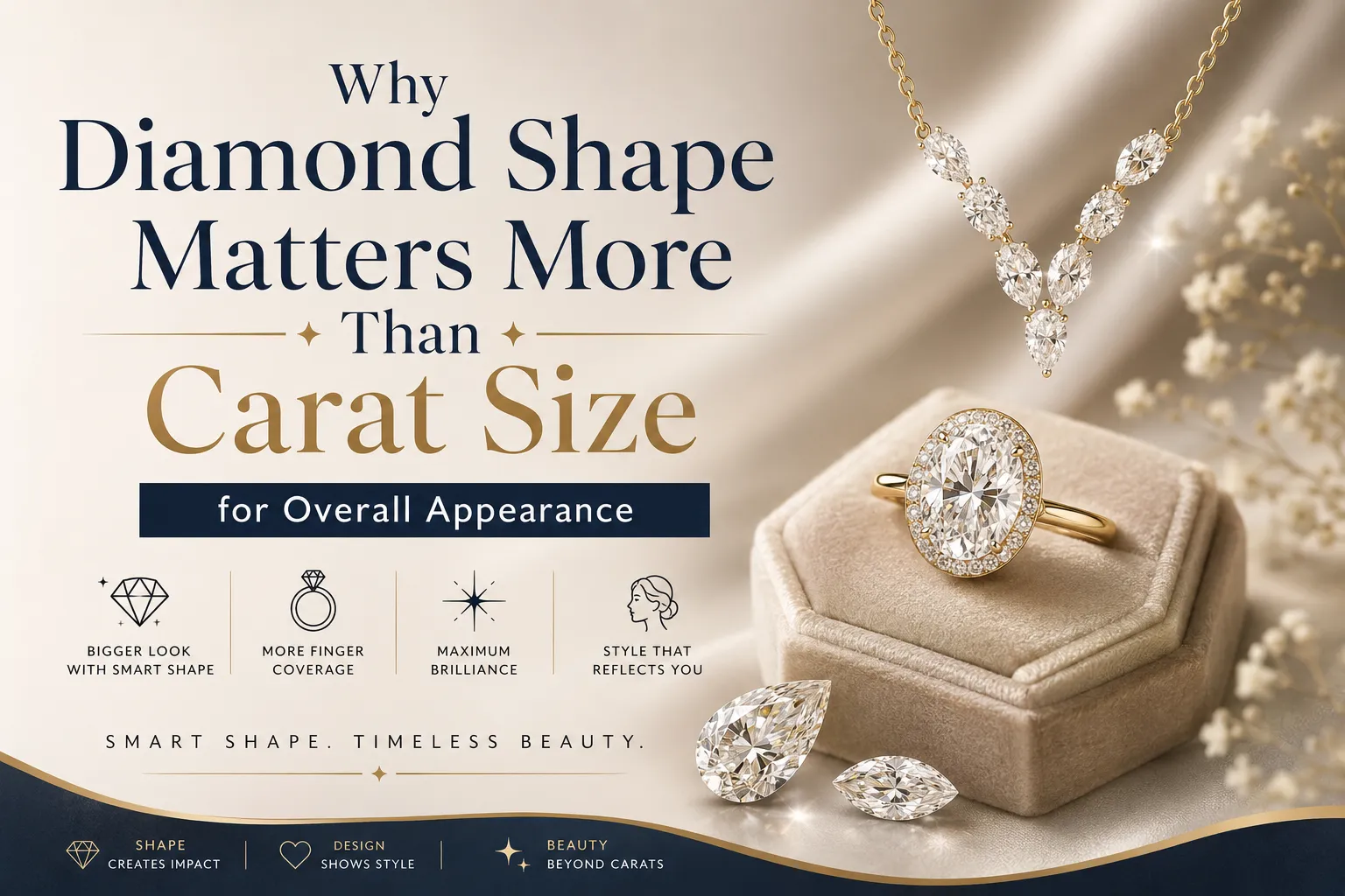 Why Diamond Shape Matters More Than Carat Size for Overall Appearance