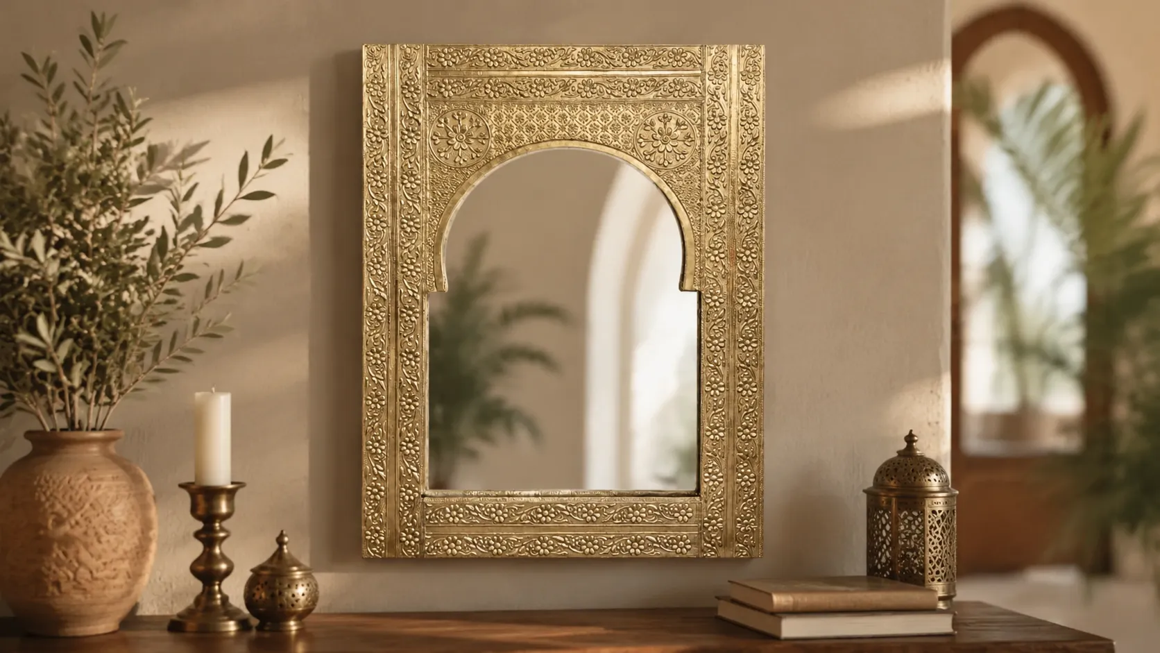Beyond the Shine: Why an Antique Brass Mirror Beats Modern Gold Every Time?