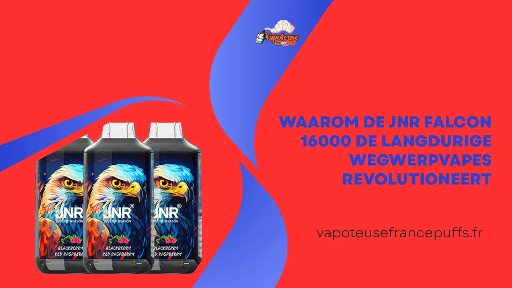Waarom de JNR Falcon 16000 de langdurige wegwerpvapes revolutioneert