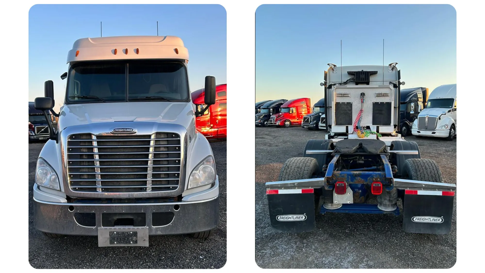 Freightliner Trucks for Sale with Low Miles