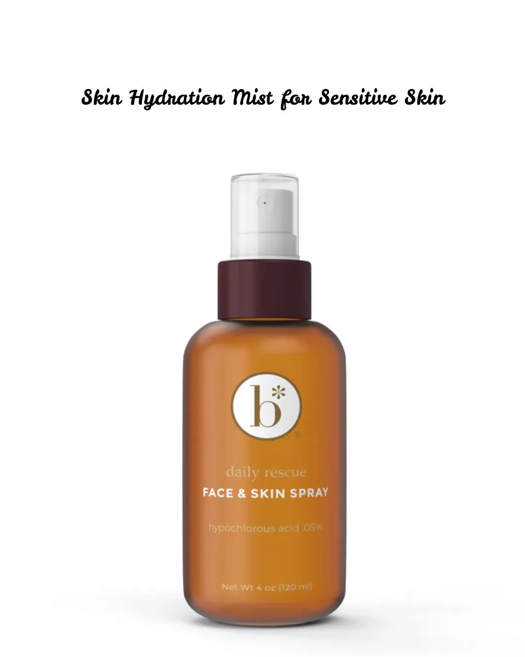 Skin Hydration Mist for Sensitive Skin: Gentle Care for Redness & Dryness