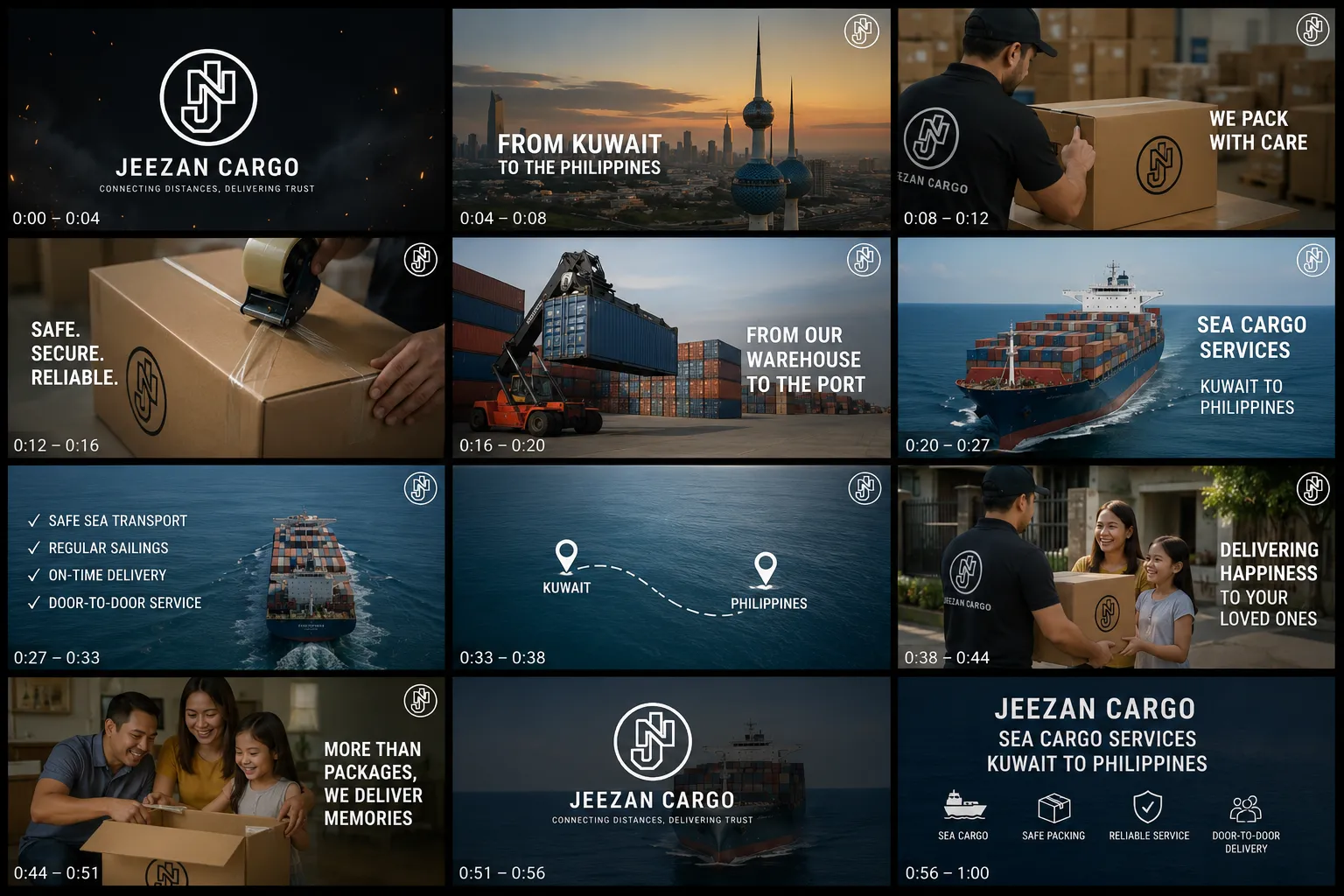 Jeezan Cargo Sea Freight Services: Reliable Shipping from Kuwait to the Philippines