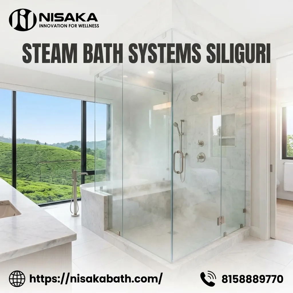 Premium Wellness Solutions: Steam Bath Systems, Traditional Sauna & Luxury Spa Bathtubs in Siliguri
